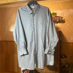 Men’s Tall Long Sleeve Dress Shirt.